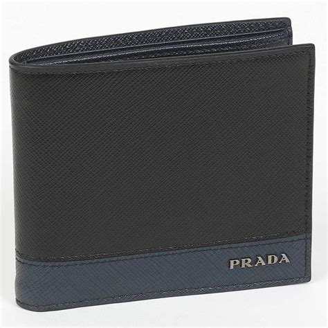 prada green mens wallet|prada saffiano french wallet.